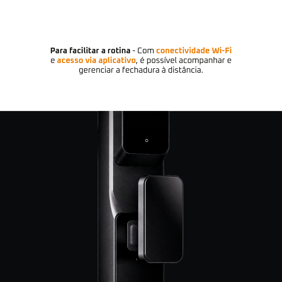 Fechadura Digital Com Reconhecimento Facial Kuanttum Omega